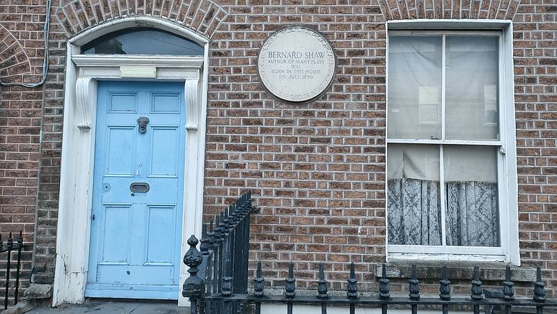 Birthplace of George Bernard Shaw on Synge Street, Dublin