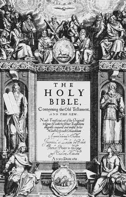 King James Bible (Title-page)