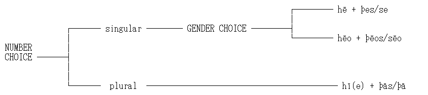 Choices in the OE 3rd Person Pronoun System (Poussa)