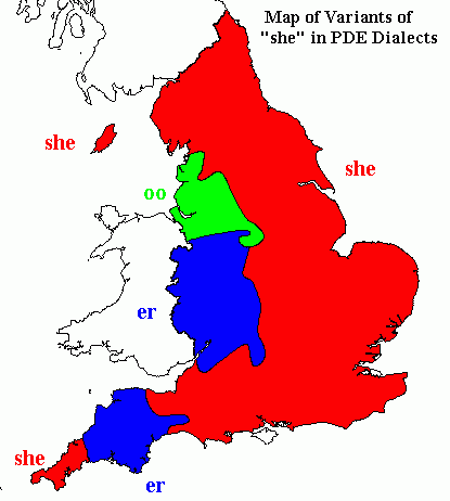 Map of Variants of 