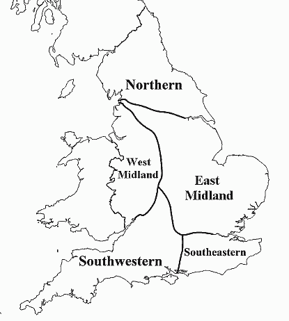 ME Dialect Map