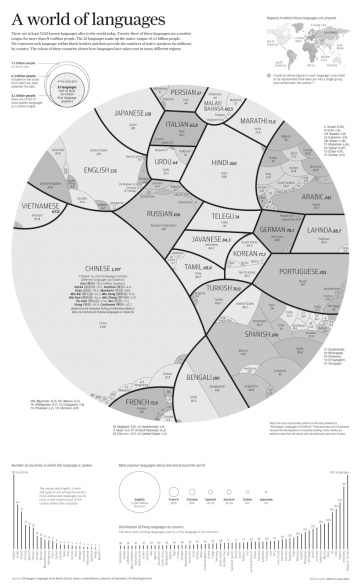Top Languages in Infographics